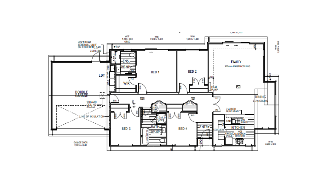 Area plan / lot allocation