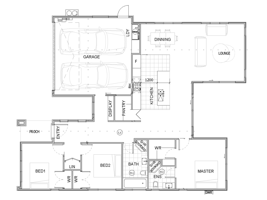 Area plan / lot allocation
